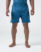 Kingz hybrid Mi-K grappling Shorts-blue